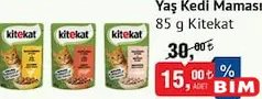 KİTEKAT YAŞ KEDİ MAMASI 85 G